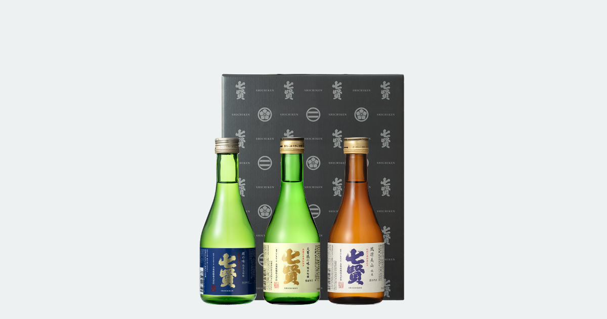 絹の味、天鵞絨の味、風凛美山 | Products | 七賢 | 山梨銘醸
